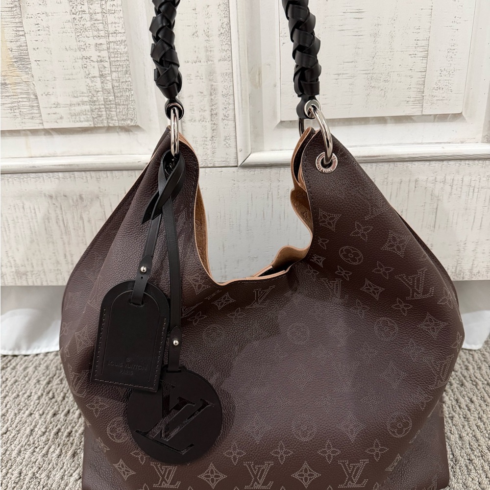 Louis Vuitton Brown Monogram Hobo Bag